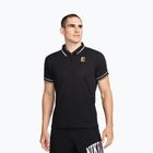 Мъжка тенис-поло блуза Nike Court Heritage Polo black/white