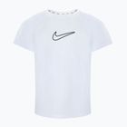 Детска тениска Nike One Dri-Fit white/black