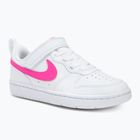 Детски обувки Nike Court Borough Low Recraft white/laser fuchsia