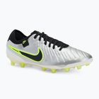 Мъжки футболни обувки Nike Legend 10 Pro Ag-Pro сребрист металик/ волтаж/ черно