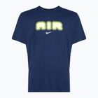 Мъжка тениска Nike Air Graphic midnight navy/volt