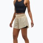 Къси панталони за бягане за жени HOKA Skyglide oatmeal