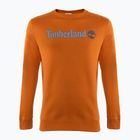 Мъжки суитшърт Timberland Linear Logo Crew Neck umber