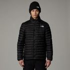 Мъжко пухено яке The North Face Huila Synthetic черно/асфалтено сиво