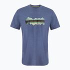 Smartwool Mountain Horizon Graphic Tee nightfall blue трекинг тениска