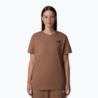 The North Face дамска тениска Box Nse Relaxed Tee latte/tnf white