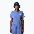Дамска тениска The North Face Simple Dome Cropped Slim Tee virtual blue