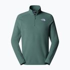 Мъжки суитшърт The North Face 100 Glacier 1/4 Zip medium duck green