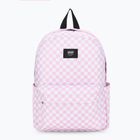 Vans Old Skool Grom Check 18 л coral blush детска градска раница