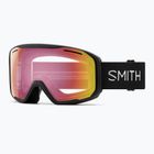 Скиорскa маска Smith Blazer S1-S2 black/photochromic red sensor mirror
