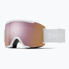 Скиорскa маска Smith Squad S2 white vapor/chromapop everyday rose gold mirror