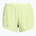 Дамски шорти за бягане Under Armour Fly By 3" retro green/retro green/reflective