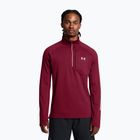 Мъжки суитшърт за бягане Under Armour Launch Elite CW Half Zip cardinal/reflective