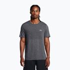 Мъжка тениска за бягане Under Armour Seamless Stride tetra grey/reflective