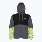 Мъжко яке за тренировки Under Armour Legacy Windbreaker castlerock/morph green