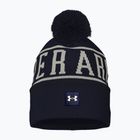 Мъжка зимна шапка Under Armour Halftime Pom Beanie midnight navy/summit white