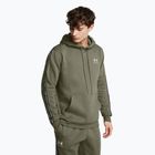 Мъжки суитшърт Under Armour Icon Fleece HD marine green/white