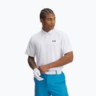 Мъжка поло блуза Under Armour Tee To Green Pique Polo white/black
