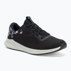 Under Armour Charged Aurora 2+ дамски обувки за тренировка черно/хидрозелено/металическо топло сребро