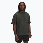 Мъжки потник Under Armour Project Rock SS Terry Hoody baroque green / baroque green