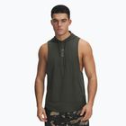 Under Armour Project Rock Snake SL мъжки суитшърт бароково зелено / байоу / бяло