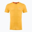 Мъжка тениска за бягане Under Armour Trail Run, благородно злато/отразителна