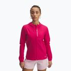 Under Armour Outrun The Storm дамско яке за бягане в цвят фуксия/отразителен