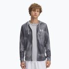 Мъжки суитшърт Under Armour Rival Terry Printed FZ castlerock/onyx white