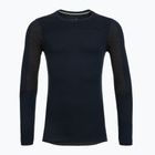 Мъжка термоактивна блуза с дълъг ръкав Smartwool Intraknit Thermal Merino Baselayer Colourblock Crew deep navy/charcoal