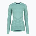Дамска термоактивна блуза с дълъг ръкав Smartwool Intraknit Thermal Merino Baselayer Crew pacific blue/nightfall blue