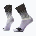 Дамски чорапи Smartwool Everyday Stitch Stripe Crew purple/black