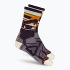 Дамски чорапи Smartwool Hike Light Cushion New Pattern Crew prple ris