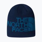 Зимна шапка The North Face Reversible Highline summit navy/dusk blue