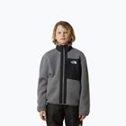 Детски суитшърт от полар The North Face Yumiori Full Zip smoked pearl/black