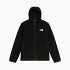 Детски поларен суитшърт The North Face Teen Glacier Full Zip Hoodie tnf black