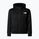 Детски суитшърт The North Face Teen Reaxion Full Zip Hoodie tnf black