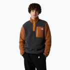 Мъжки суитшърт The North Face Yumiori 1/4 Zip asphalt grey/burnt umber/summit gold