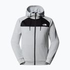 Мъжки суитшърт The North Face Reaxion Fleece Full Zip Hoodie high rise grey light heather