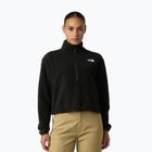 Дамски суитшърт The North Face Glacier Fleece 1/2 Zip Short black