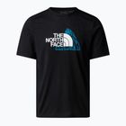 Мъжка тениска The North Face Mountain Foundation Graphic black