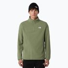 Мъжки суитшърт от полар The North Face Glacier Fleece 1/4 Zip bark mist