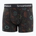 Мъжки термоактивни боксерки Smartwool Merino Print Boxer Brief Boxed black paisley