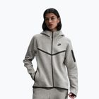 Дамски суитшърт Nike Sportswear Tech Fleece Windrunner dark grey melange/black
