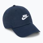 Шапка с козирка Nike Club Unstructured Futura Wash obsidian/white