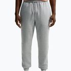 Мъжки панталони за бягане Nike Club Cuffed Brushed dark grey heather/light smoke grey/white