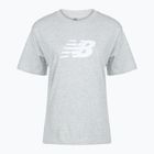 Дамска тениска New Balance Sport Jersey Relaxed Logo reflection/white/light arctic grey