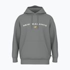 Мъжки New Balance Reimagine Fleece Hraphic Hoody slategrey суитшърт