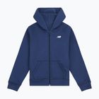 Детски суитшърт New Balance Brush Back Small Logo Full Zip Hoodie nb navy