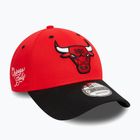 Бейзболна шапка New Era Side Patch 940 Bulls red