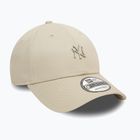 Бейзболна шапка New Era Metallic Pin 940 Nyy light beige